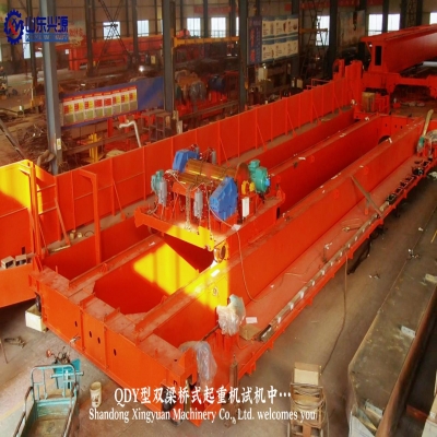 QDY雙梁橋式起重機試機！